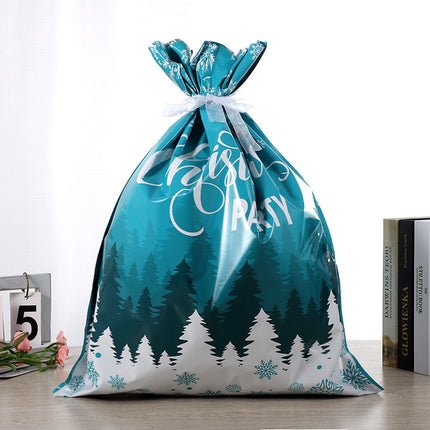 27-Pack Assorted Christmas Gift Bags – Reusable Drawstring Wrapping Bags