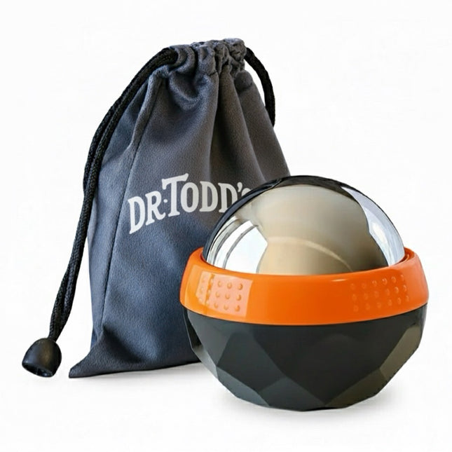 Dr. Todd’s Steel Cryo Ball – Cooling Massage Roller for Relaxation & Recovery