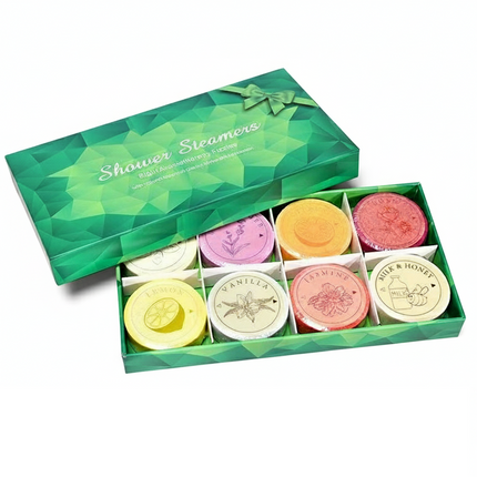 Dr Todd’s Aromatherapy Shower Steamers – 8-Pack Spa Shower Bomb Gift Set
