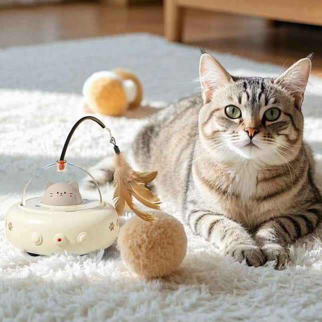 Dr Todd’s Smart Cat Toy – USB Charging Laser Toy with Automatic Movement