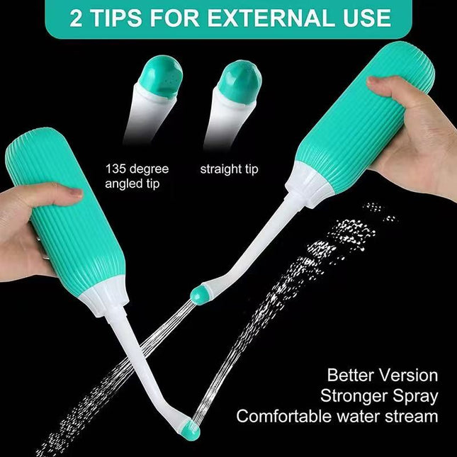 Dr Todd’s Portable Mini Bidet – Travel Handheld Bottle for Personal Hygiene
